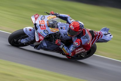 El piloto español de MotoGP Marc Márquez en una imagen de archivo de esta temporada. EFE/EPA/CLAUDIO GIOVANNINI