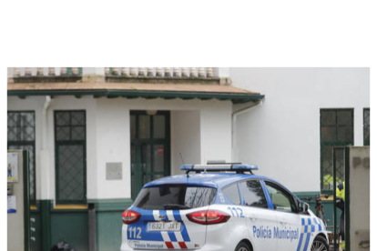 Un vehículo de la Policía Municipal de Ponferrada.