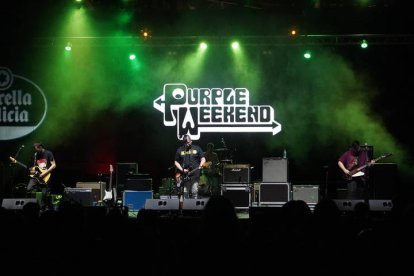 Un concierto de la pasada edición del Purple Weekend.