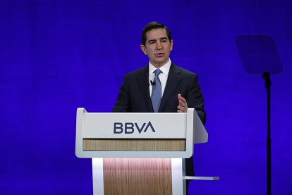 El presidente del BBVA, Carlos Torres. EFE/Miguel Toña