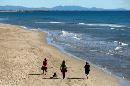 Imagen de archivo de la playa de Sagunto, en Valencia. EFE/Kai Försterling