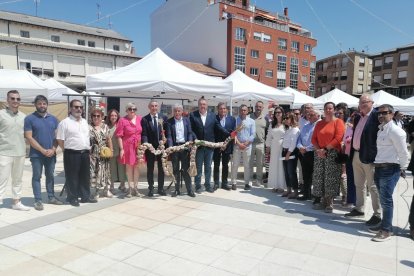 Inauguración de la la XXXIII Feria Municipal Agroganadera y del Ajo de Veguellina de Órbigo.