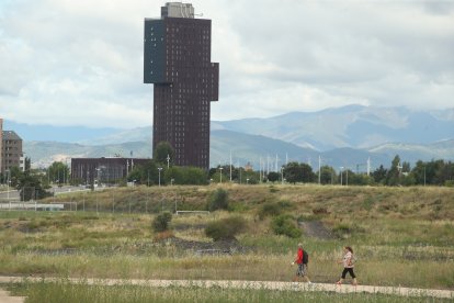 El Anillo Verde que está enterrando la huella de la montaña de carbón de Ponferrada