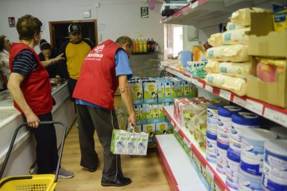 Banco de alimentos de Cáritas