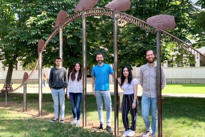 Investigadores del grupo Fisiovegen de la Universidad de Leon.