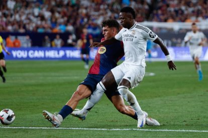 El Real Madrid con Vinicius en sus filas cayó ante el Barça.