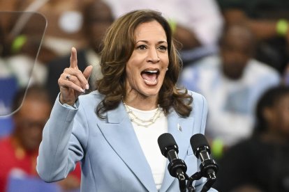 Fotografía de archivo de la vicepresidenta de Estados Unidos, Kamala Harris. EFE/EPA/EDWARD M. PIO RODA