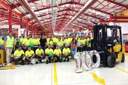 Los trabajadores de la planta de Reviver