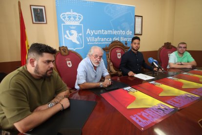 Presentacion del programa de las fiestas de Villafranca del Bierzo.