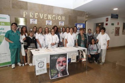 Personal de Enfermería en el centro de salud Antonio Gutiérrez.