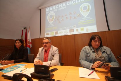 Presentación de los actos de la Semana de la Movilidad, este miércoles.