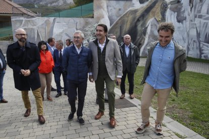 Nuevo centro de visitantes del Parque Nacional de los Picos de Europa.