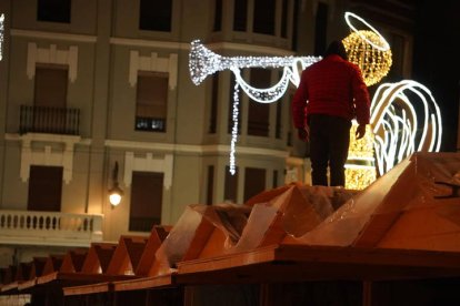 Mercado de Navidad de León.