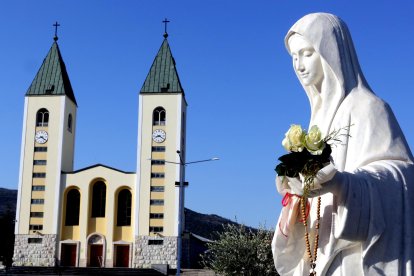 Imagen de archivo de la iglesia de Medjugorje. EFE/EPA/FEHIM DEMIR