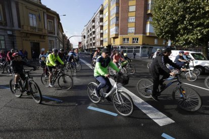 Imagen de archivo del Día de la Bici en León