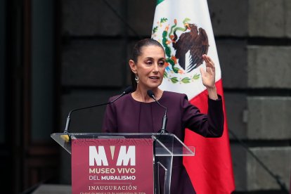 La presidenta electa de México, Claudia Sheinbaum. EFE/ Mario Guzmán