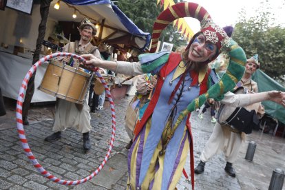 Inauguración del mercado medieval.