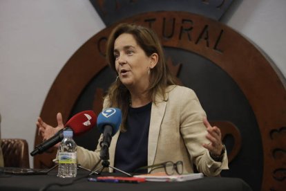 Comparecencia de Natichu Alvarado, directora general de la Cultural Leonesa.