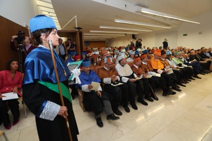 Acto de inauguración del año académico en el Campus de Ponferrada.