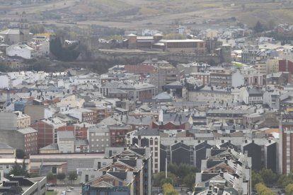 Vista de la ciudad de Ponferrada.