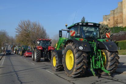 Imagen de unas tractoras que tuvieron lugar a principios de este año