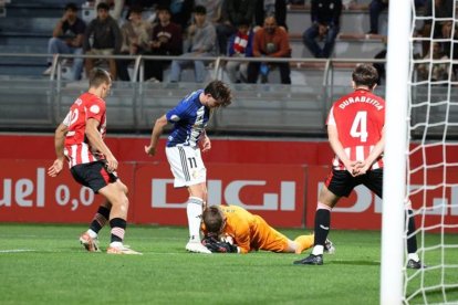 La Ponferradina sumó un punto en Lezama frente al Bilbao Athletic.