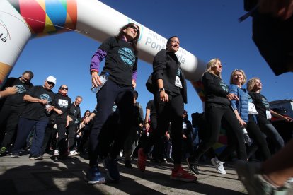 Marcha Solidaria Inolvidable, organizada por la Asociación Alzheimer Bierzo