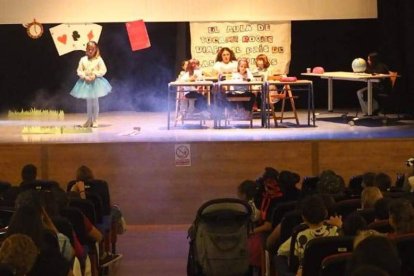 Taller de teatro de la Diputación en una edición anterior.