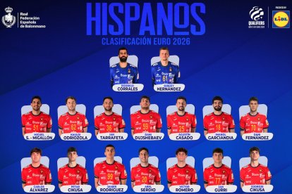 Lista de los Hispanos con Carlos Álvarez convocado.