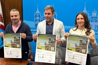 David Pacios, Iván Alonso y Soraya Manzano.