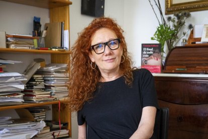 La escritora y periodista Cristina Fallarás en una imagen de archivo. EFE/ Laura de Grado