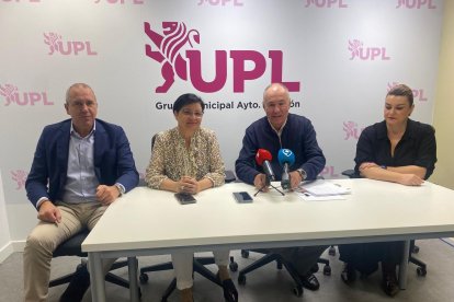 Rueda de prensa de UPL.