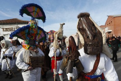 Celebración del antruejo en Velilla de la Reina.