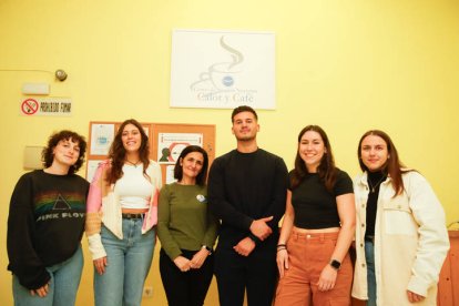 El equipo de educadores de Calor y Café con Sefi Herrero y Aribe Alonso.