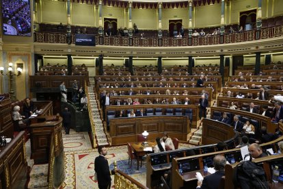 Foto de archivo del hemiciclo del Congreso. EFE/ Chema Moya