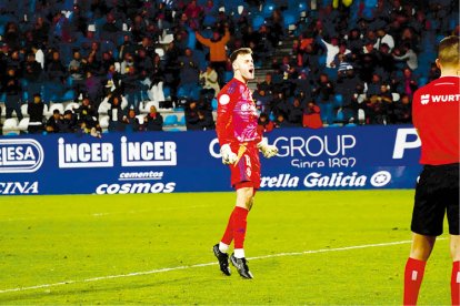 Ángel Jiménez fue uno de los grandes destacados de la eliminatoria contr el Castellón. A