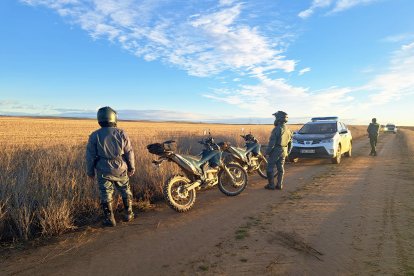 Lugar donde ha sido hallado el cuerpo sin vida del octogenario desaparecido en La Unión de Campos.
