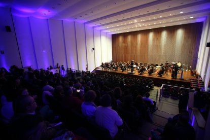 Imagen de archivo de un concierto en el Conservatorio de Ponferrada.