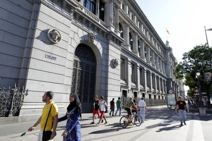 Imagen de archivo del Banco de España. EFE/J.J. Guillén/ct
