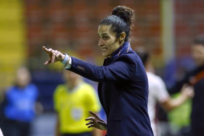 Imagen de archivo de la seleccionadora española de fútbol, Montse Tomé. EFE/ Julio Muñoz