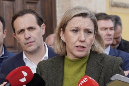 La vicepresidente de la Junta, Isabel Blanco.