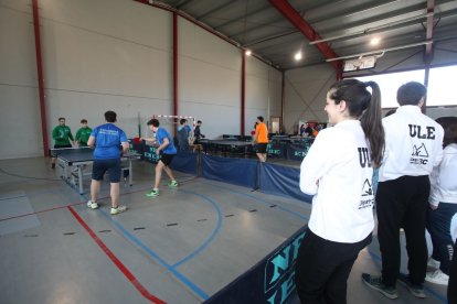 Tenis de mesa del Trofeo Rector, en Fuentesnuevas.