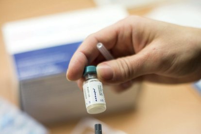 La vacuna contra el sarampión es eficaz contra el contagio.