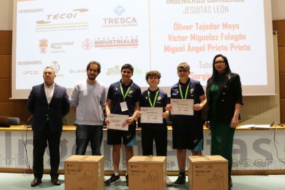 El equipo ganador de la ESO.