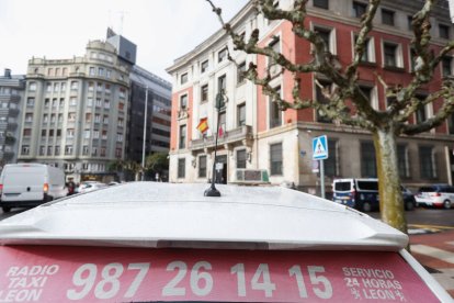 Imagen de archivo de un taxi.