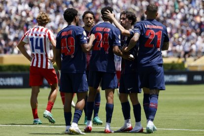 El PSG pasa por encima del Atlético de Madrid.