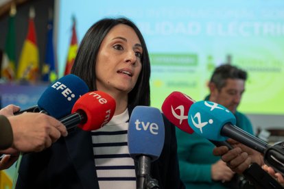 Fotografía de archivo (06/08/2023) de la secretaria de Estado de Industria, Rebeca Torró, que será la nueva secretaria de Organización del PSOE en sustitución de Santos Cerdán, han informado fuentes socialistas este viernes. EFE/Ana Escobar.