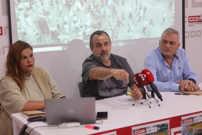 Jessica Fuente Vitoria, Ursicino Sánchez y Miguel Ángel Brezmez.