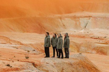 Juan Marigorta, Alberto de Gabriel, Carlos Arede 'Chino' y Álex Modia son Zabriskie.