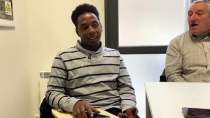 Testimonio del senegalés Hamadou en Cáritas